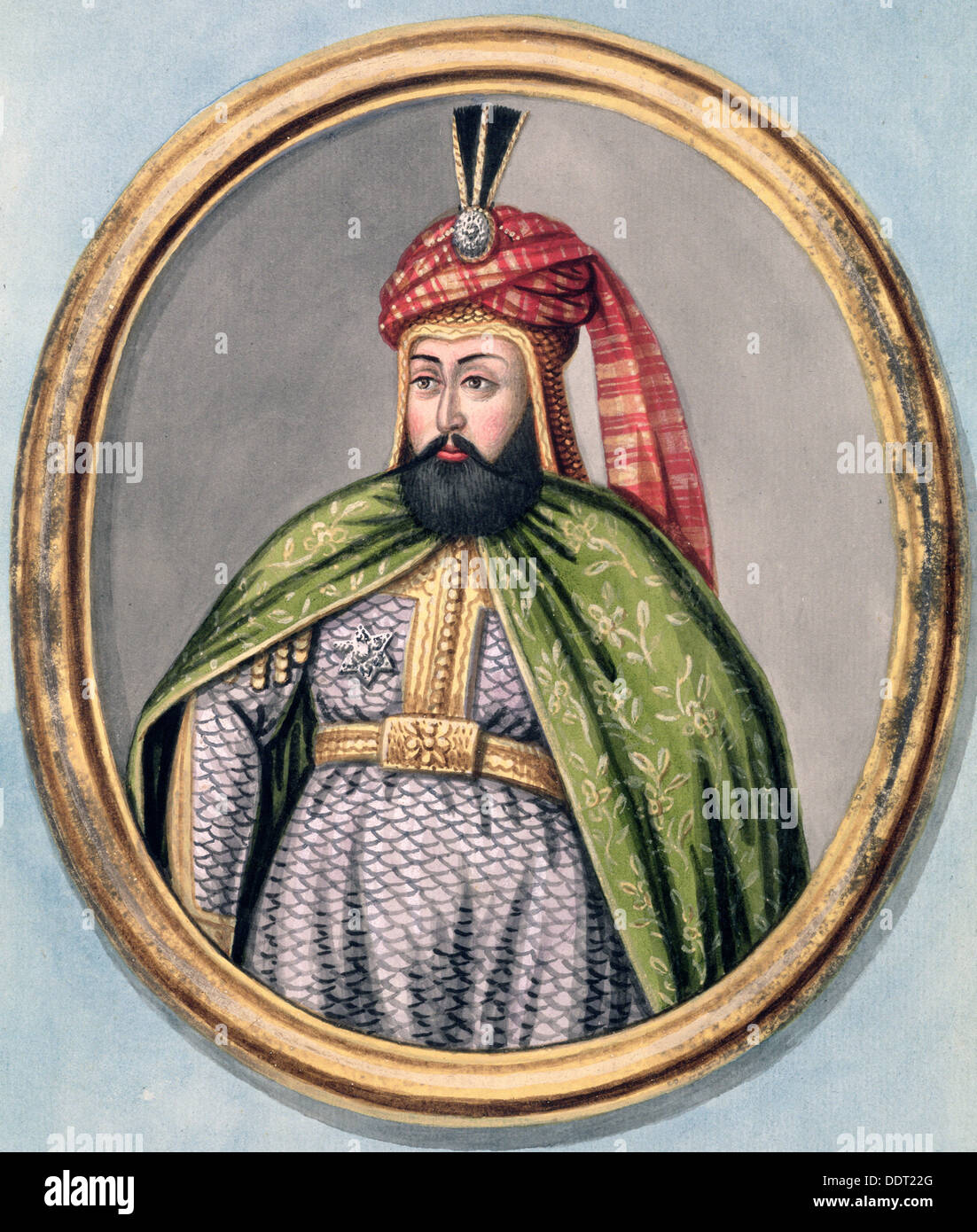 Murad IV imperatore Ottomano, (1808). Artista: John Young Foto Stock