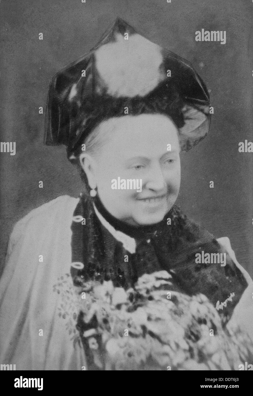 La regina Victoria, 21 giugno 1887. Artista: sconosciuto Foto Stock