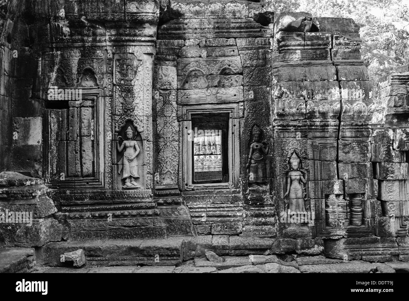 Il Preah Kahn tempio, Siem Reap, Cambogia Foto Stock