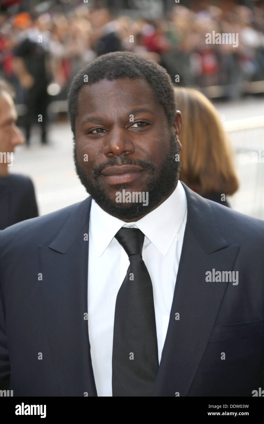 Toronto, Canada. . 06 Sep, 2013. Direttore Steve McQueen assiste la premiere del '12 Anni uno slave' durante il Toronto International Film Festival aka formato TIFF a Princess of Wales Theatre di Toronto, Canada, il 06 settembre 2013. Foto: Hubert Boesl Credito: dpa picture alliance/Alamy Live News Foto Stock