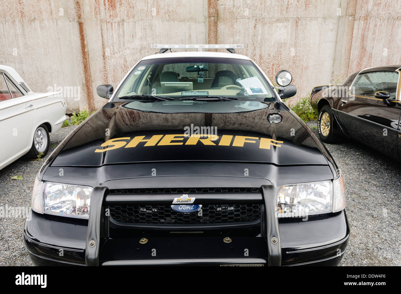 Orange County in California Sheriff Ford Crown Victoria police interceptor Foto Stock
