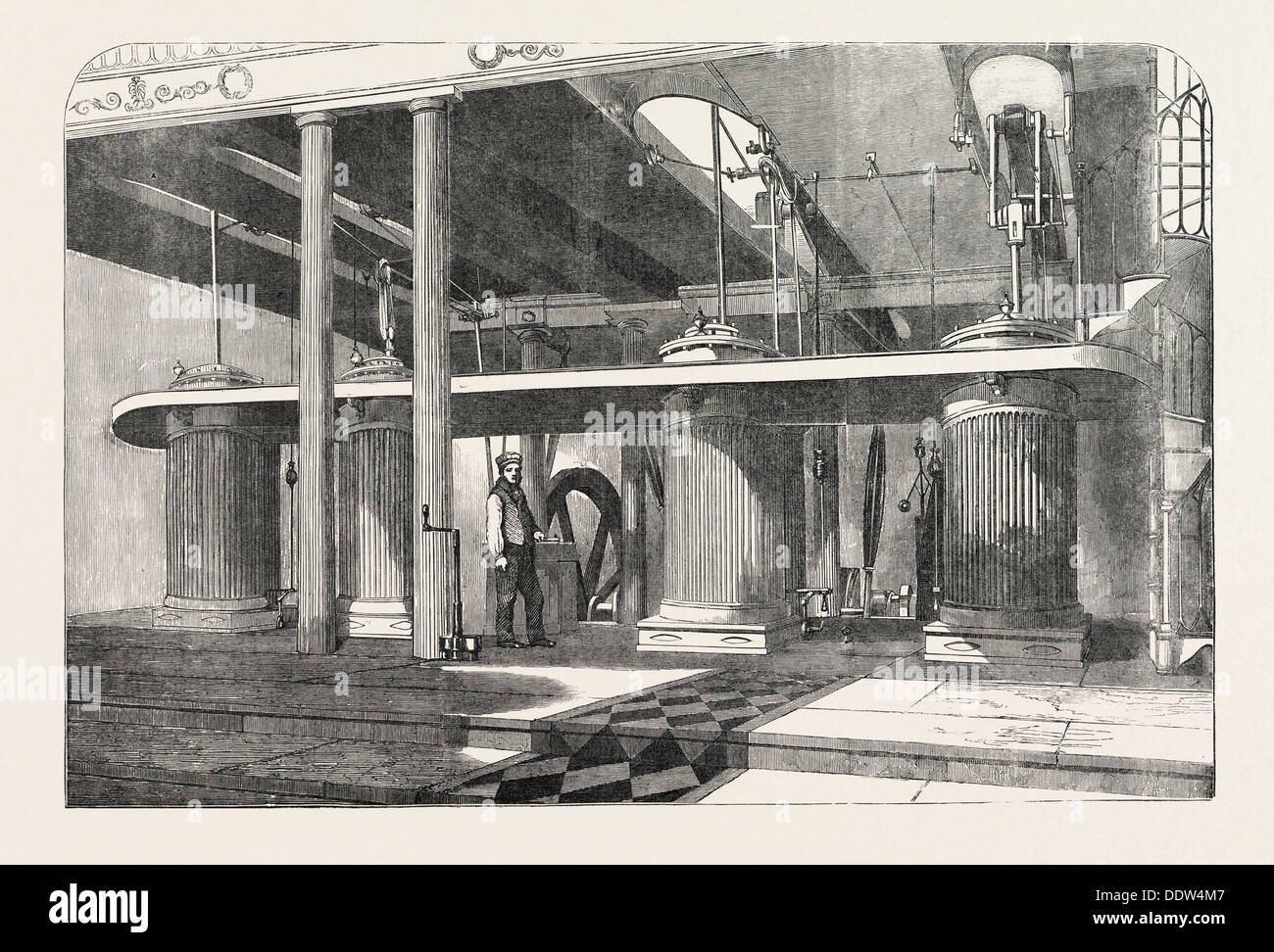 DEAN Mills, i quattro motori, Regno Unito Foto Stock