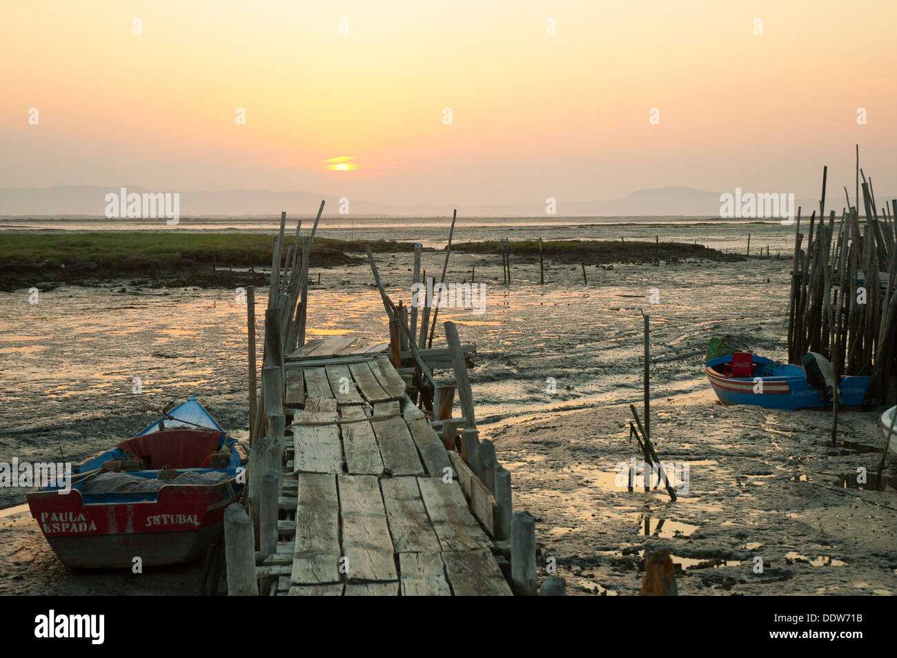 Palafítte Porto di Carrasqueira Foto Stock