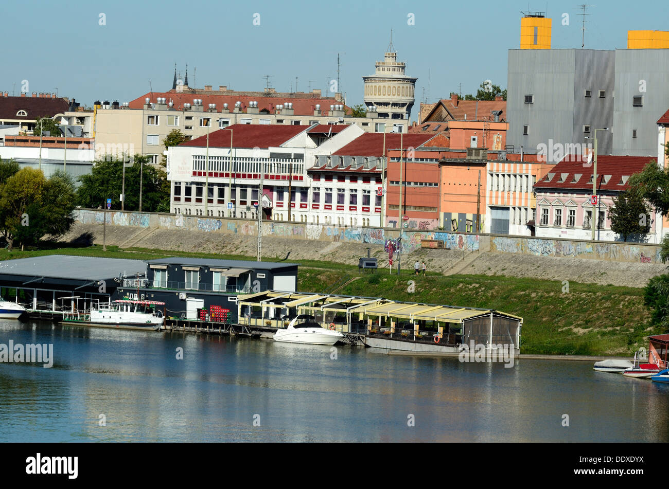 Csongrad Affitto Szeged Ungheria Europa Tisza river bank Foto Stock