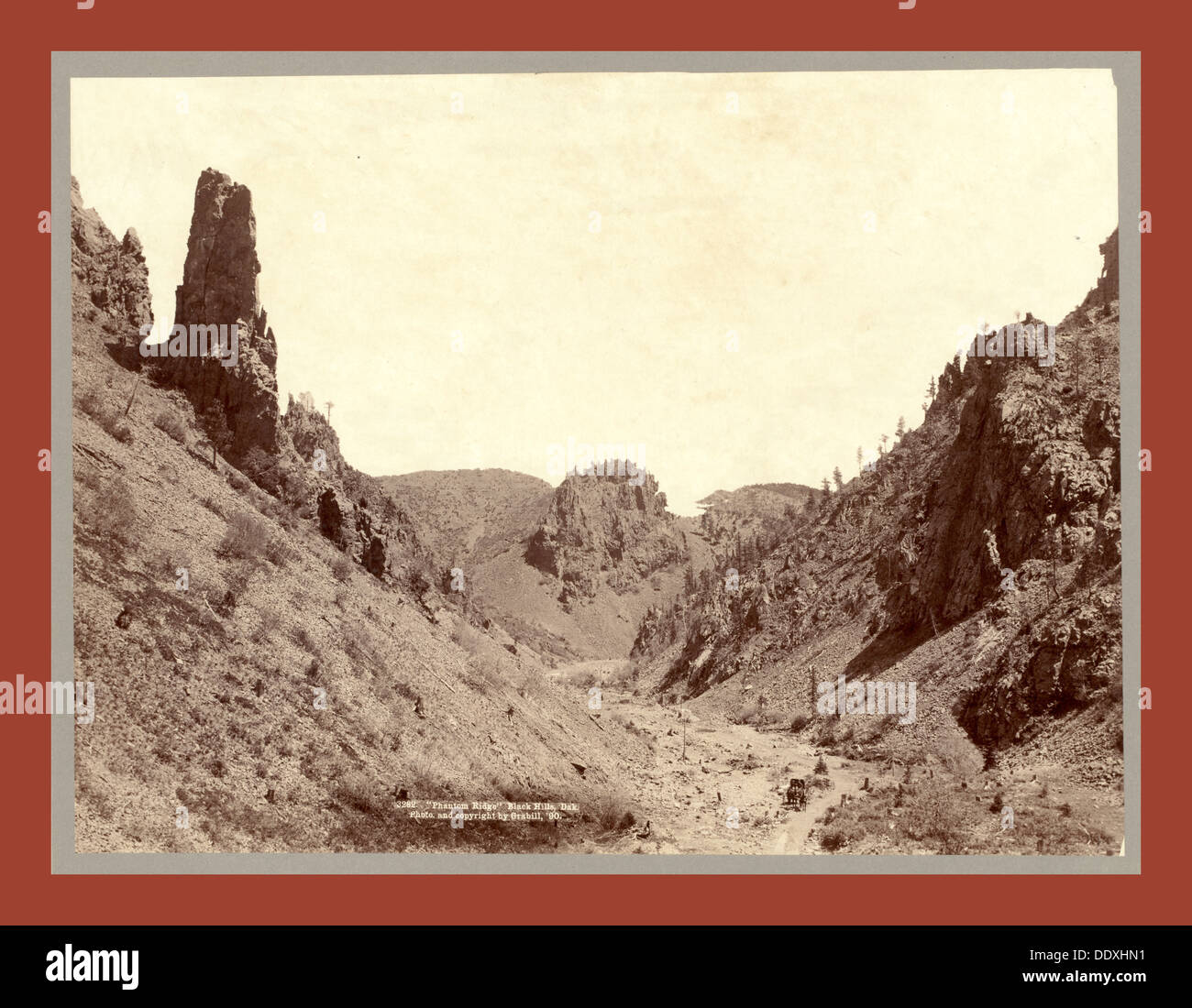 Phantom Ridge, Black Hills, Dak. Foto Stock