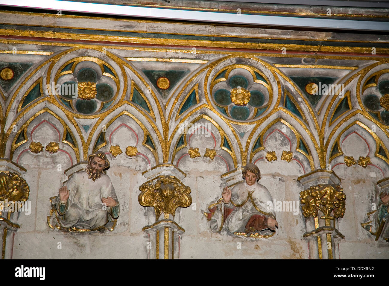 La Cattedrale di Santa Eulalia, Barcellona, Spagna, 2007. Artista: Samuel Magal Foto Stock