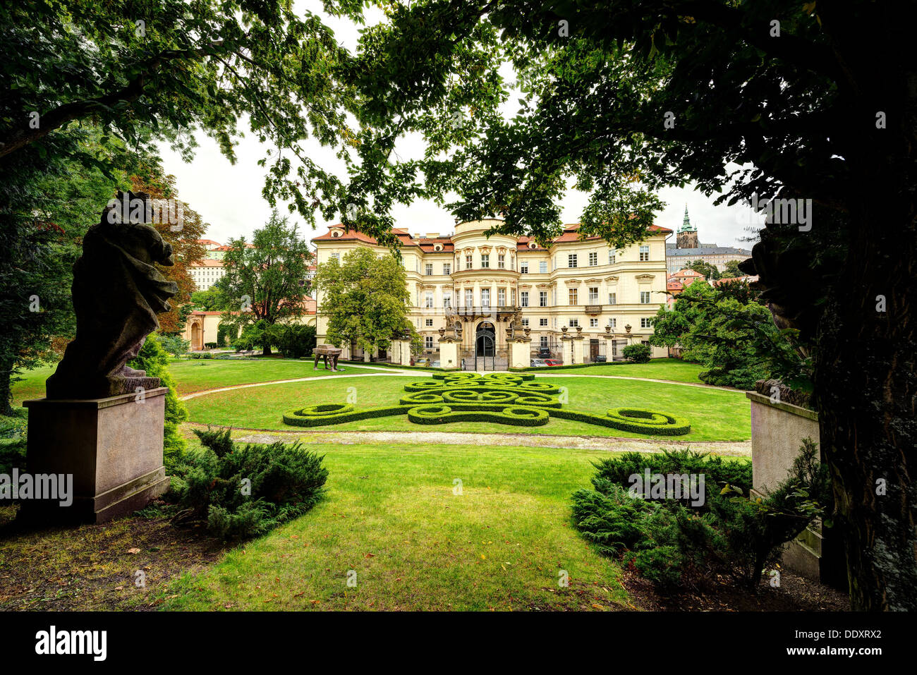 Lobkowicz Palace Foto Stock