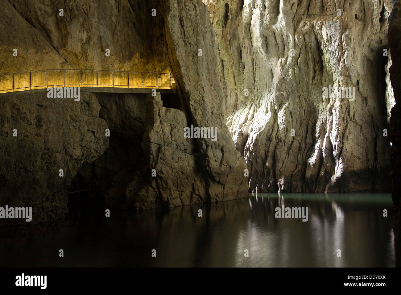 Skocjanske Cave Foto Stock
