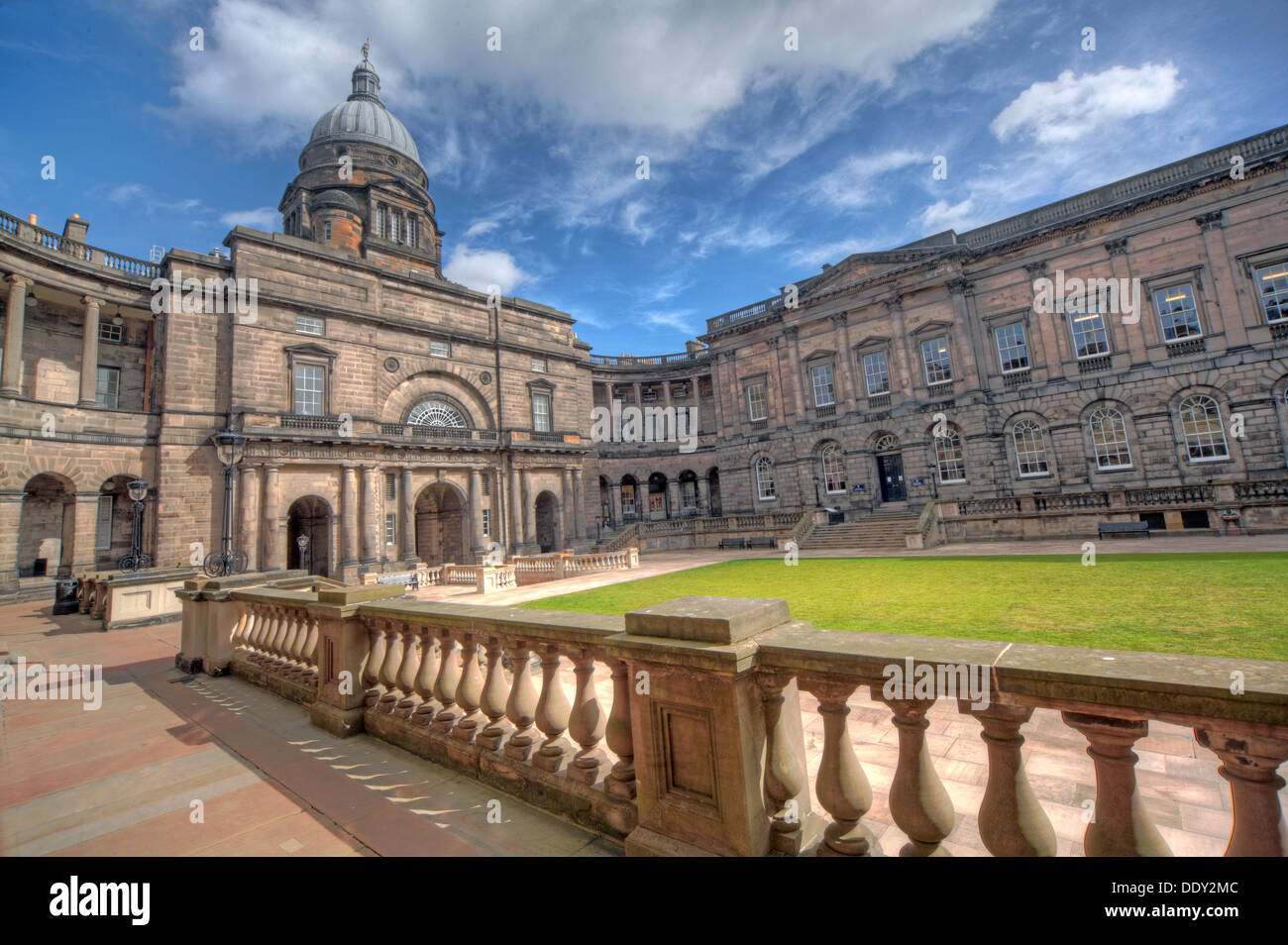Università di Edimburgo Sud College Lothian Scotland Regno Unito ampia vista Foto Stock