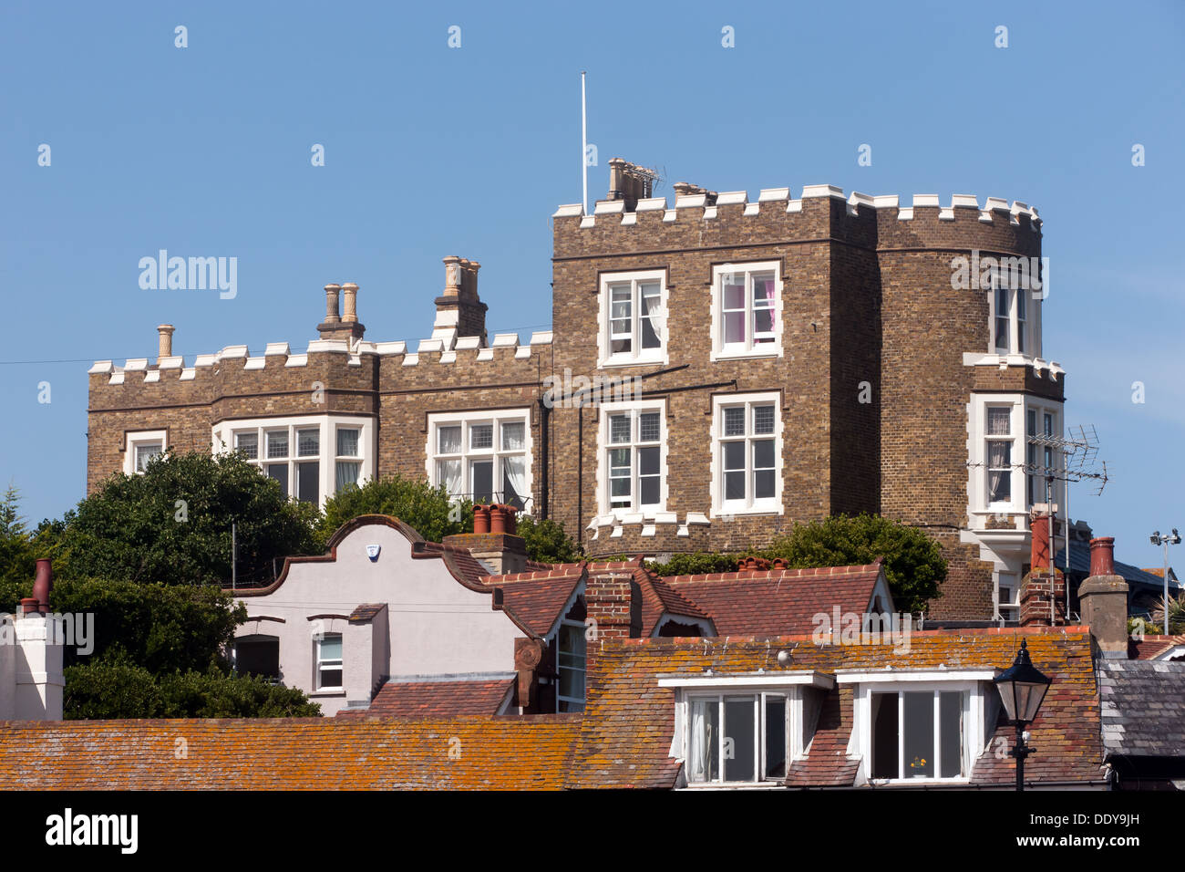 Una vista di Bleak House, Broadstairs. Foto Stock