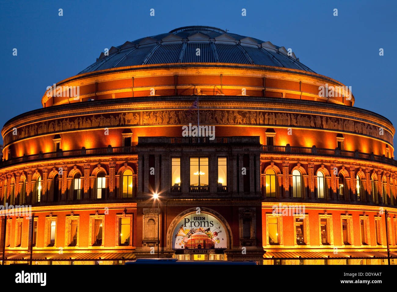 Il Royal Albert Hall, Kensington, Londra, Inghilterra Foto Stock