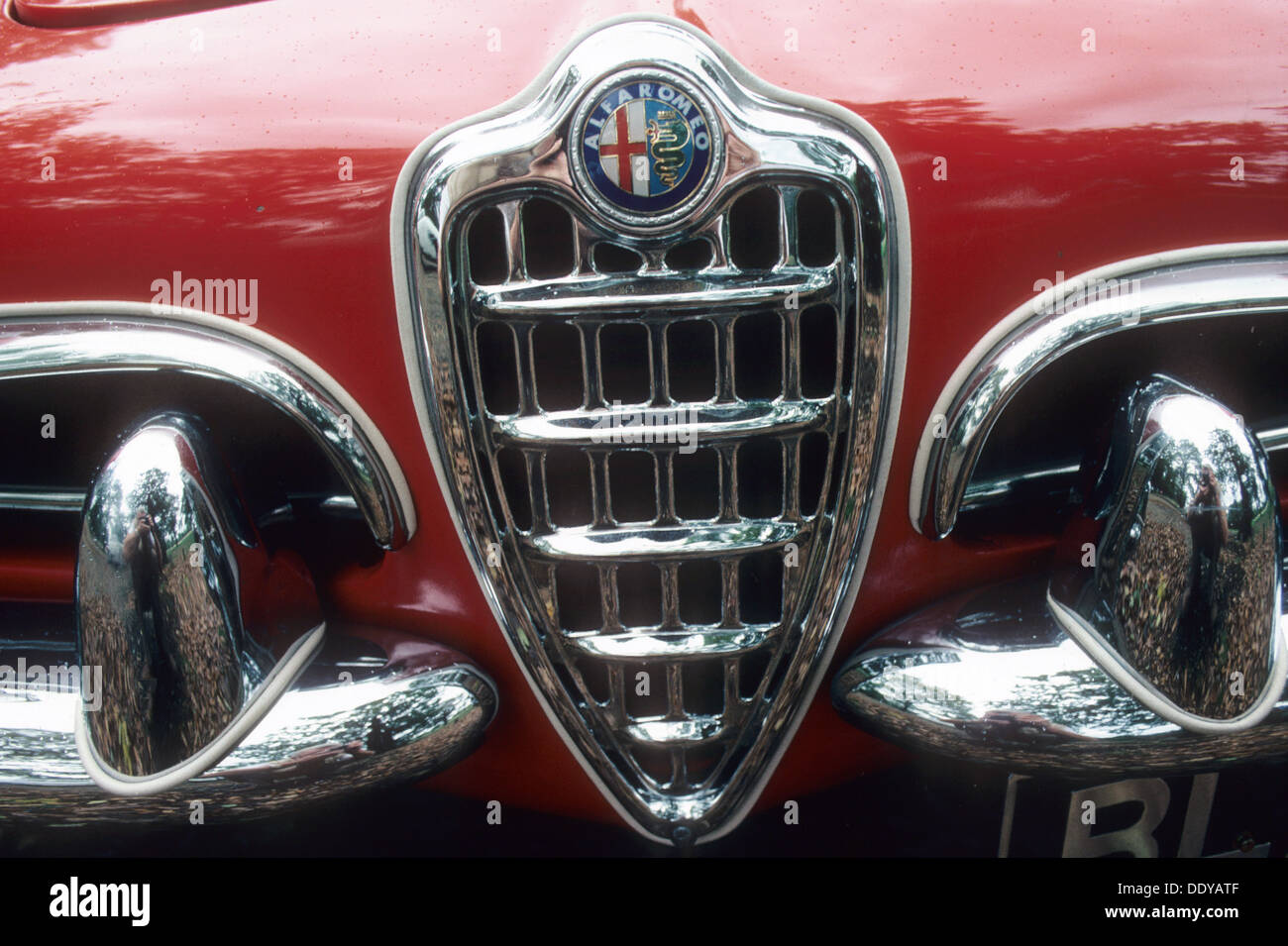 ALFA ROMEO 1600 Spyder. Foto Tony Gale Foto Stock