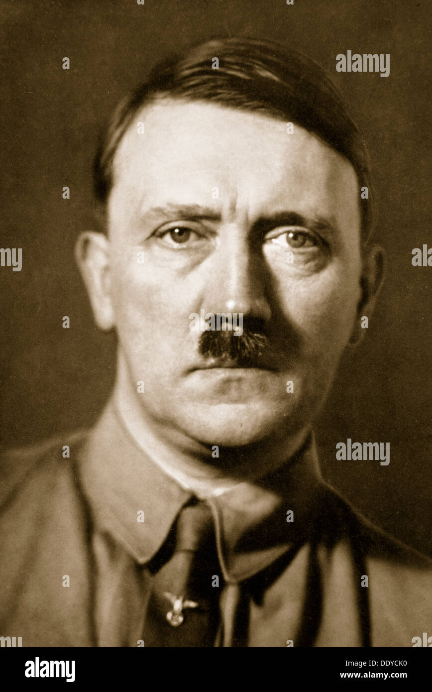 Adolf Hitler, leader della Germania nazista, 1936. Artista: sconosciuto Foto Stock