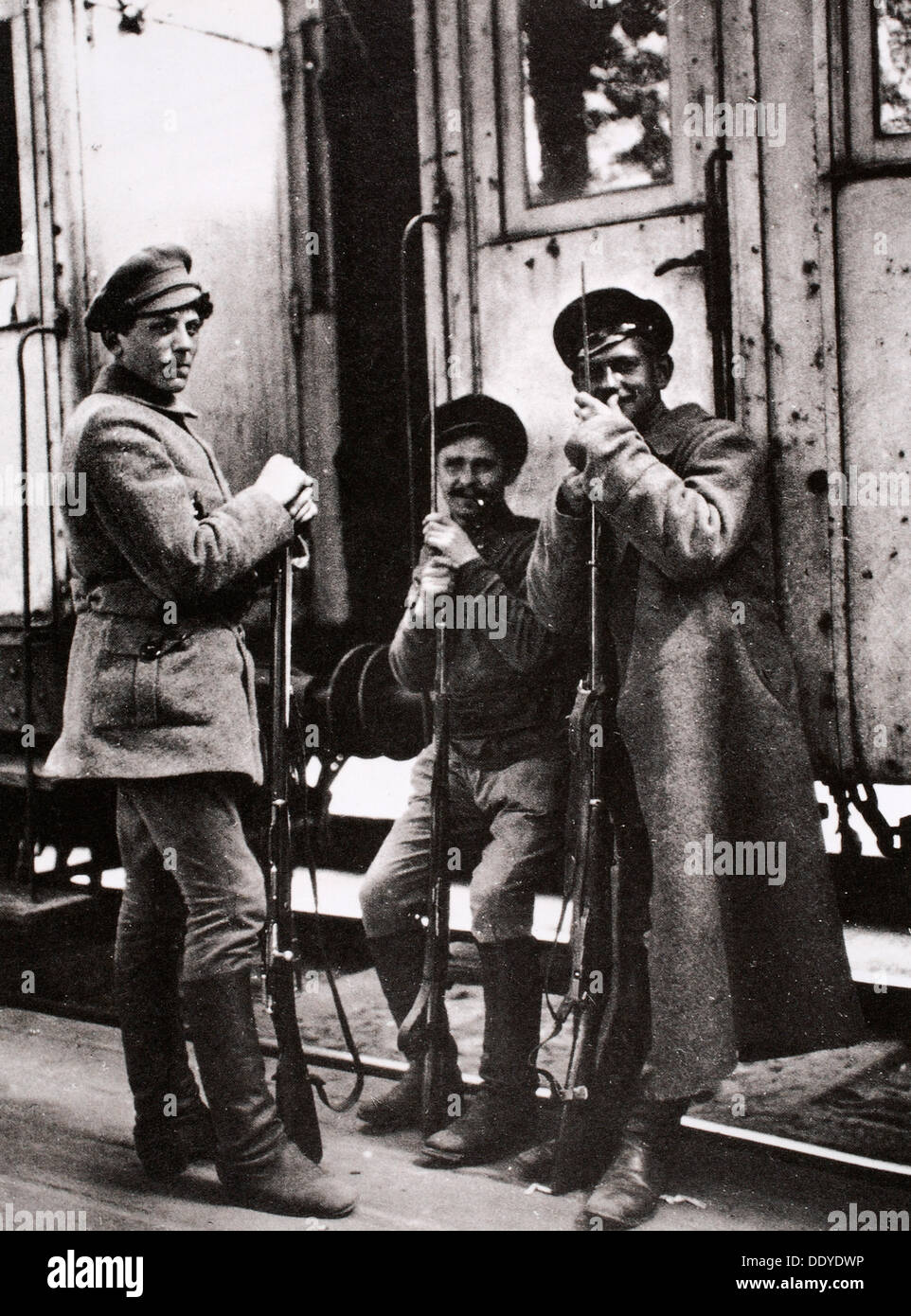 Giovani Guardie rosse, Russia, C1917-c1923(?). Artista: sconosciuto Foto Stock