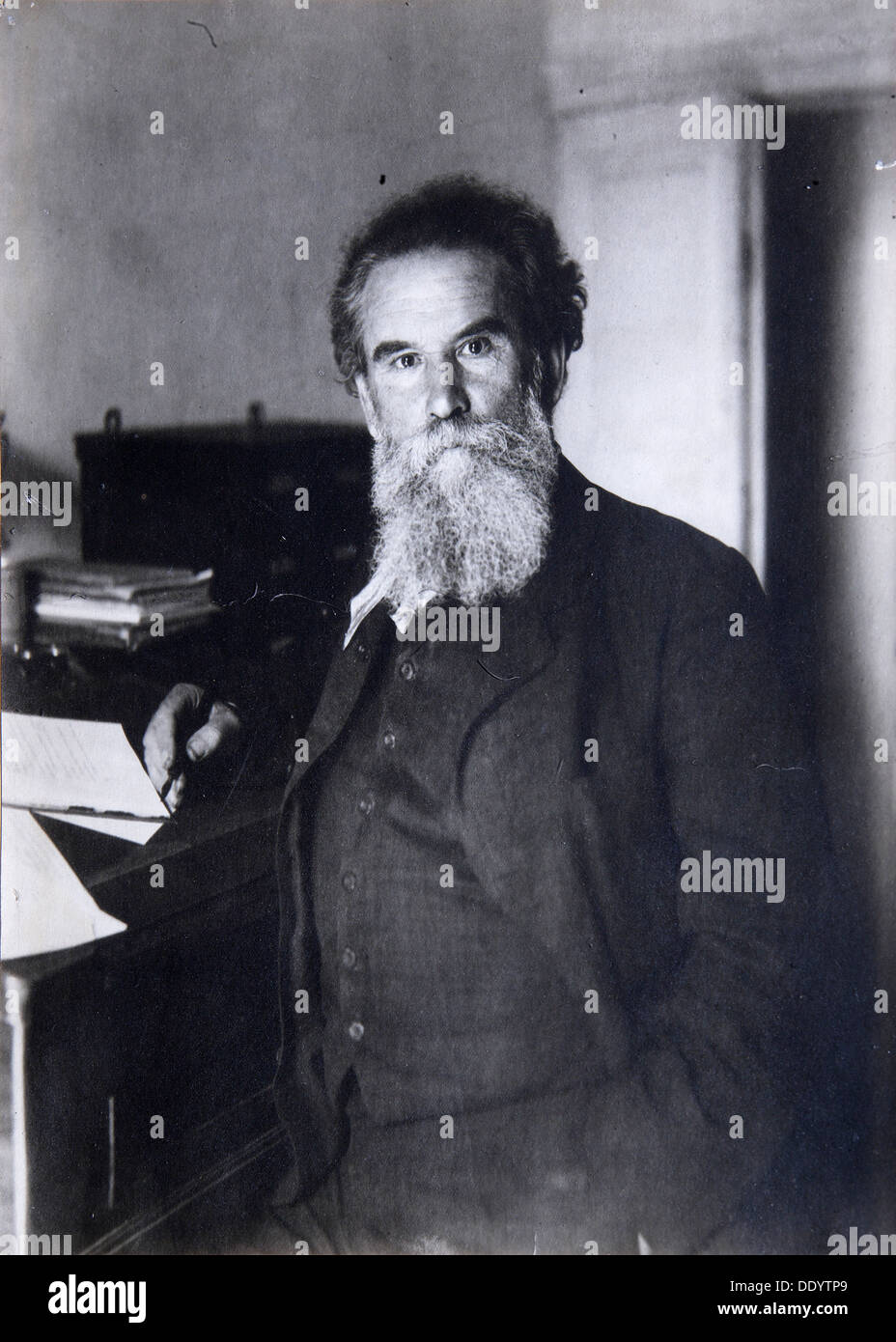 Vladimir Korolenko, autore russo, 1910s. Artista: sconosciuto Foto Stock