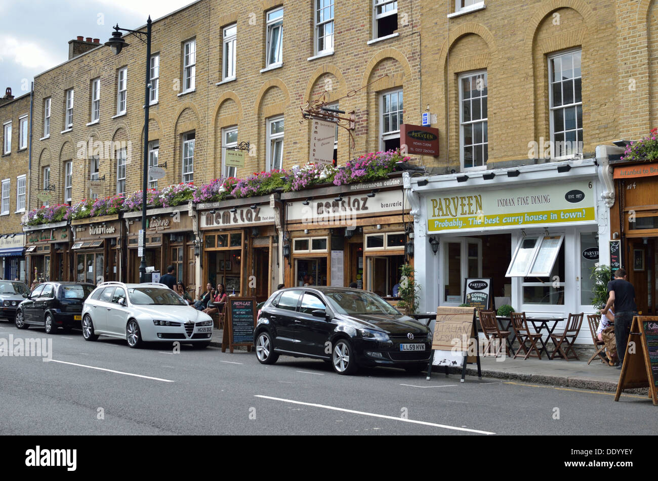 Theberton Street, Islington N1, Londra, Regno Unito. Foto Stock