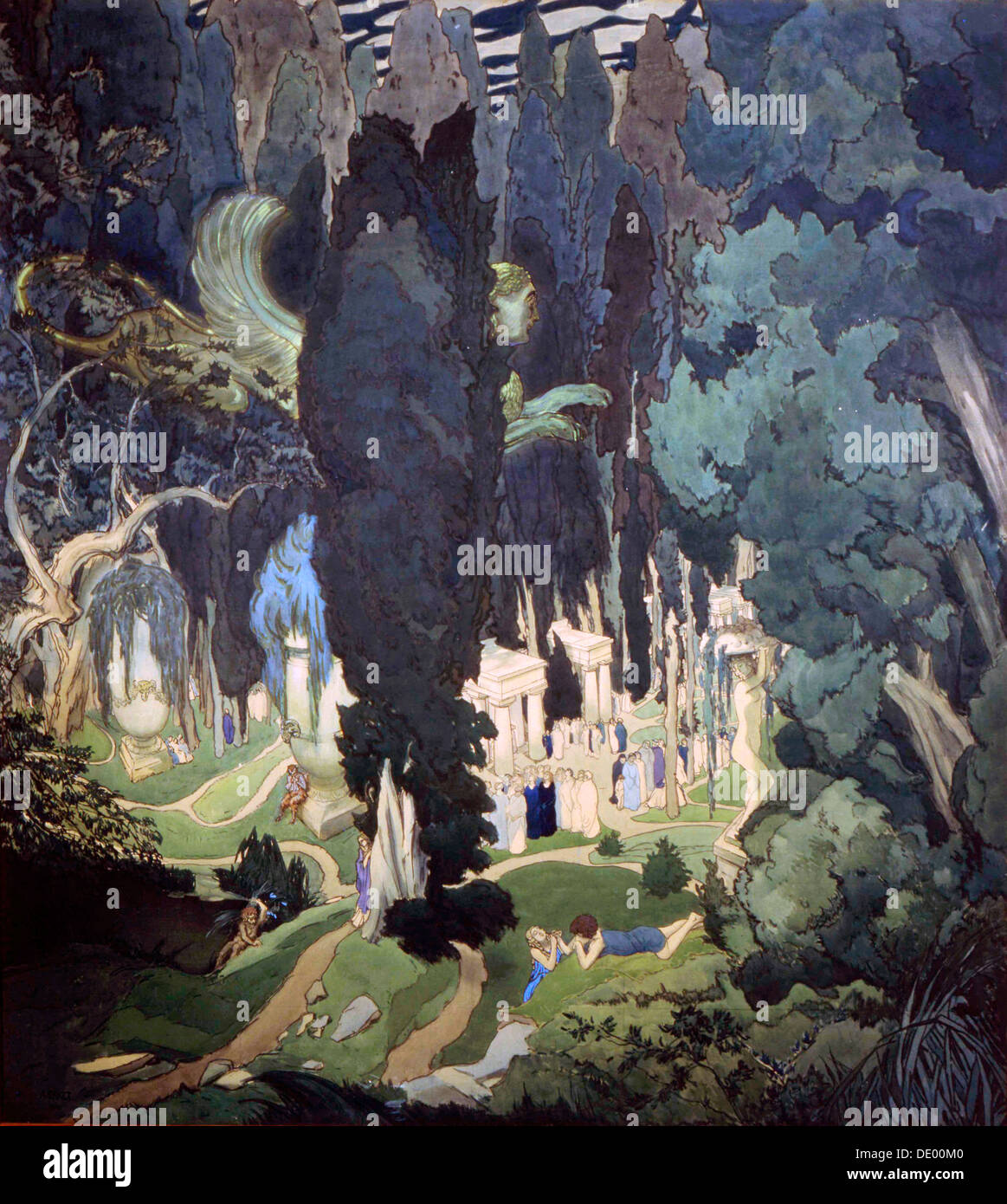 "Elysium', 1906. Artista: Leon Bakst Foto Stock