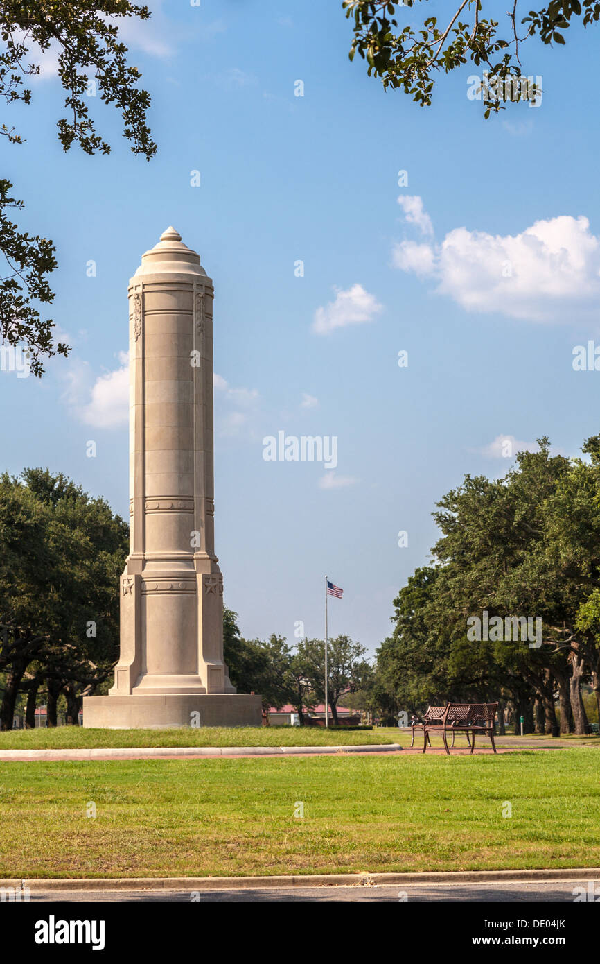 Veterani Monumento a Biloxi Cimitero Nazionale in Biloxi Mississippi Foto Stock