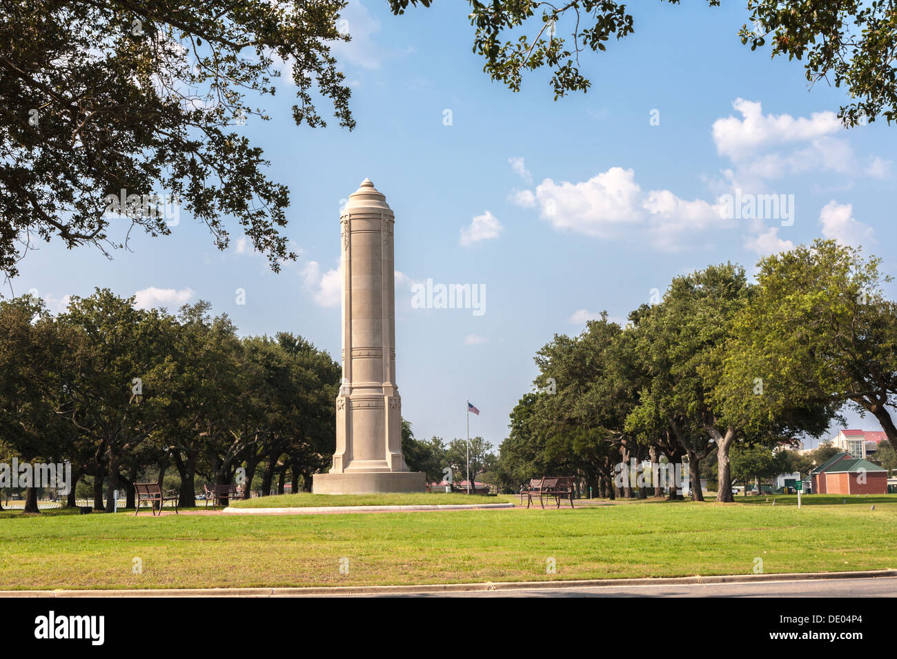 Veterani Monumento a Biloxi Cimitero Nazionale in Biloxi Mississippi Foto Stock