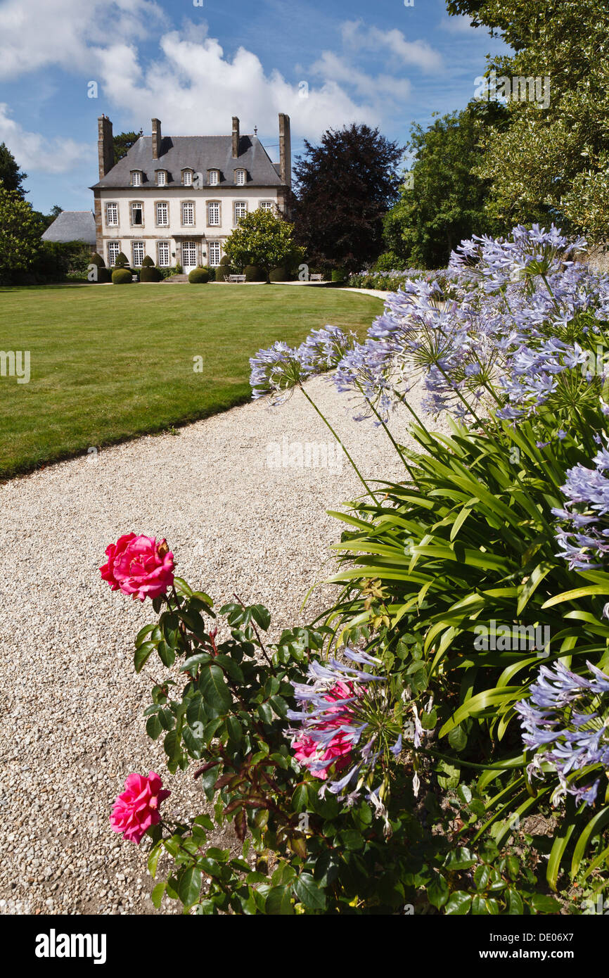 La Malounière de la Ville Bague, Saint Coulomb, Brittany, Francia Foto Stock