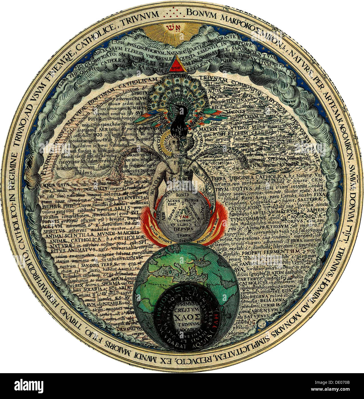 Ermafroditi, 1595. Artista: Hans Vredeman de Vries Foto Stock