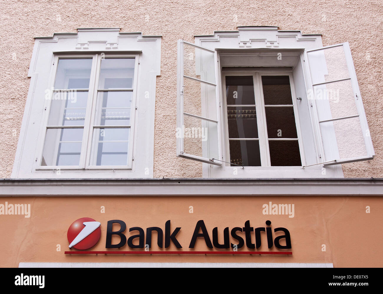 Bank Austria Salisburgo branch office, Salisburgo, Austria, Europa Foto Stock