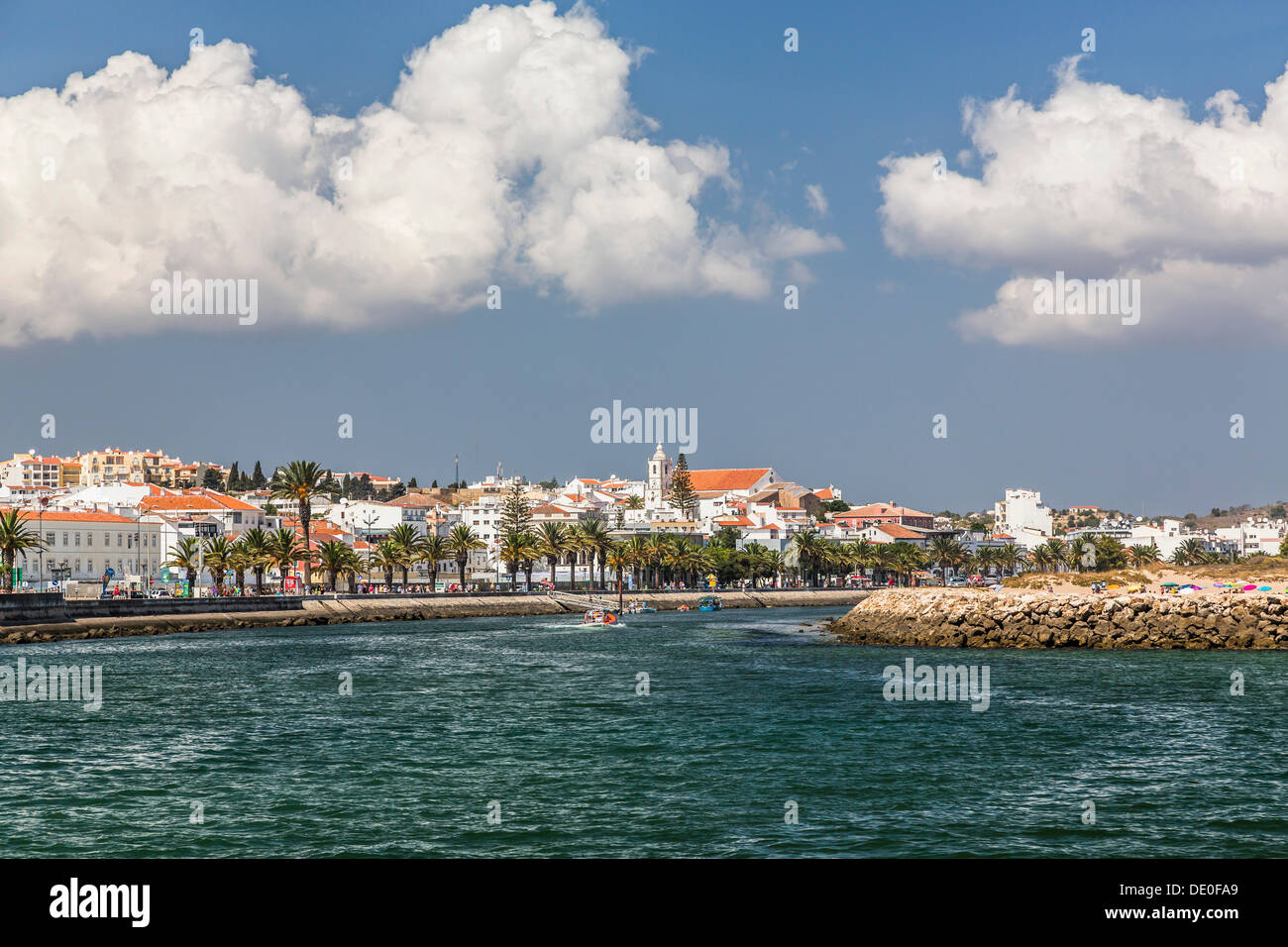 Marina, Lagos, Algarve, Portogallo, Europa Foto Stock