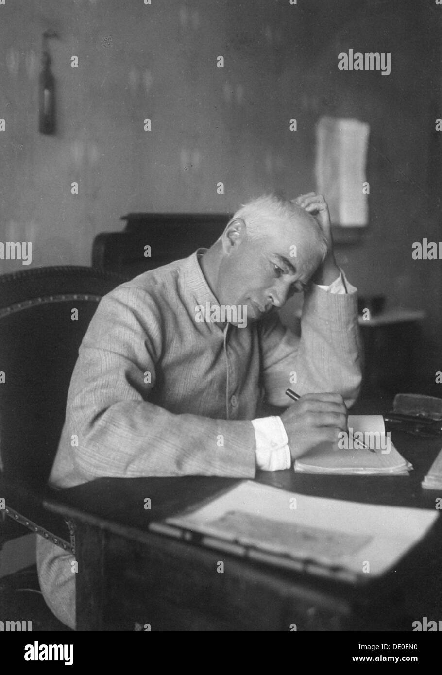 Constantin Stanislavski, Russo acor e direttore del teatro, 1910s. Artista: sconosciuto Foto Stock