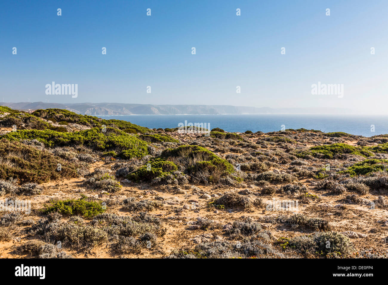 Carrapateira, Algarve, nella costa occidentale del Portogallo, Oceano Atlantico, Europa Foto Stock
