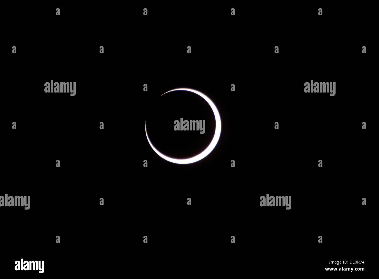 Anulare eclissi solare del xx Maggio 2012 negli Stati Uniti Foto Stock