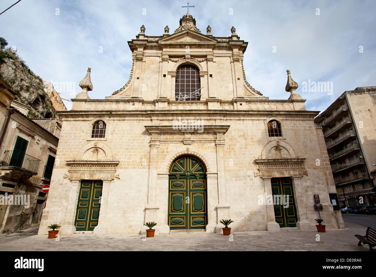 San Maria di Betlem Chiesa di Modica in provincia di Ragusa (Sicilia). Foto Stock