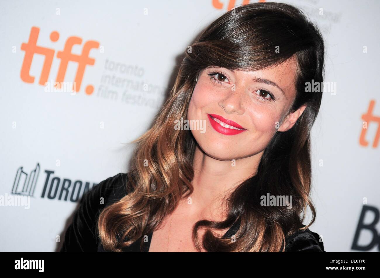 Toronto, ON. 9 Sep, 2013. Valeria Bilello presso gli arrivi PER UNA SOLA POSSIBILITÀ Premiere al Toronto International Film Festival, Winter Garden Theatre, Toronto, il 9 settembre 2013. Credito: Gregorio Binuya/Everett raccolta/Alamy Live News Foto Stock