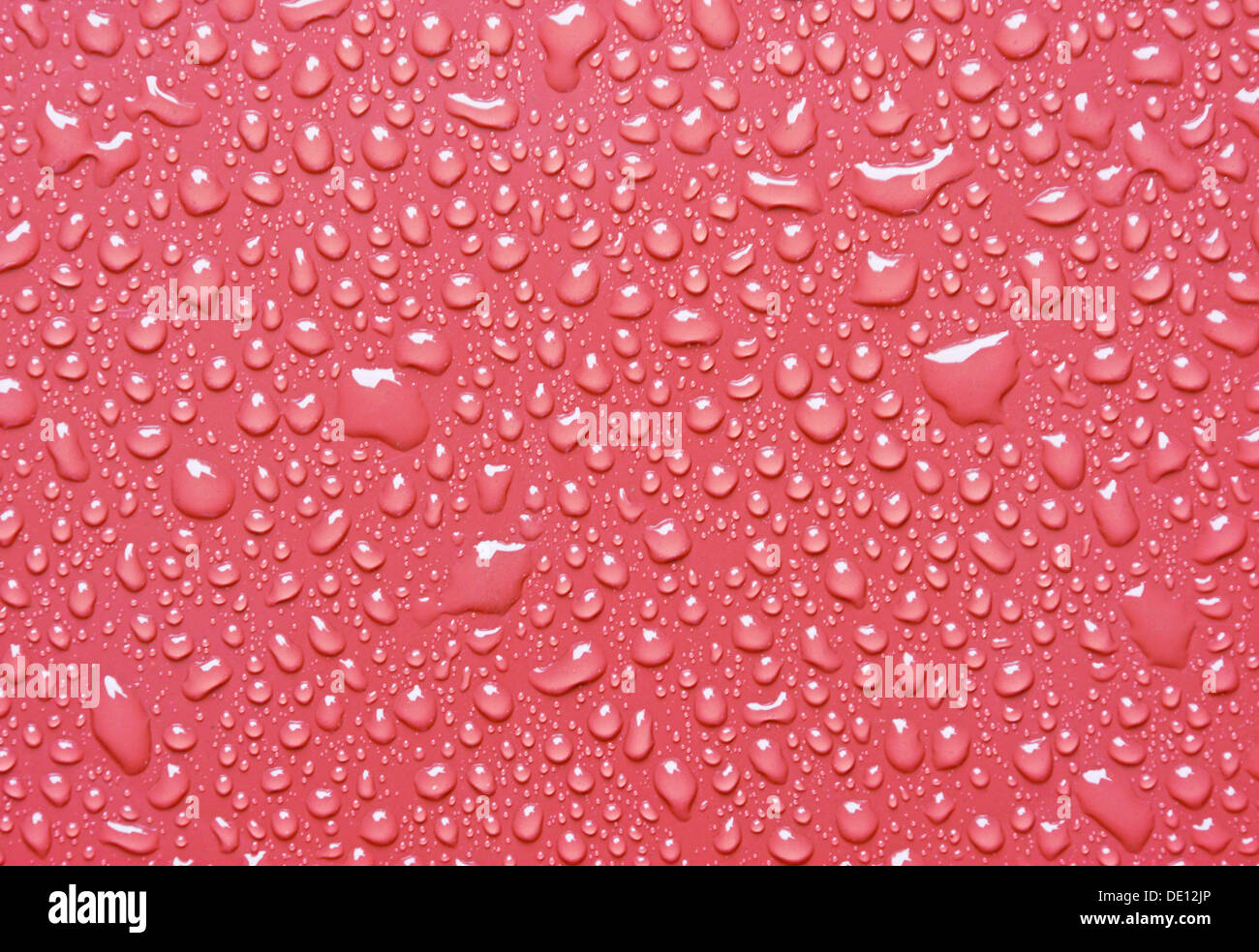 Gocce d'acqua Foto Stock