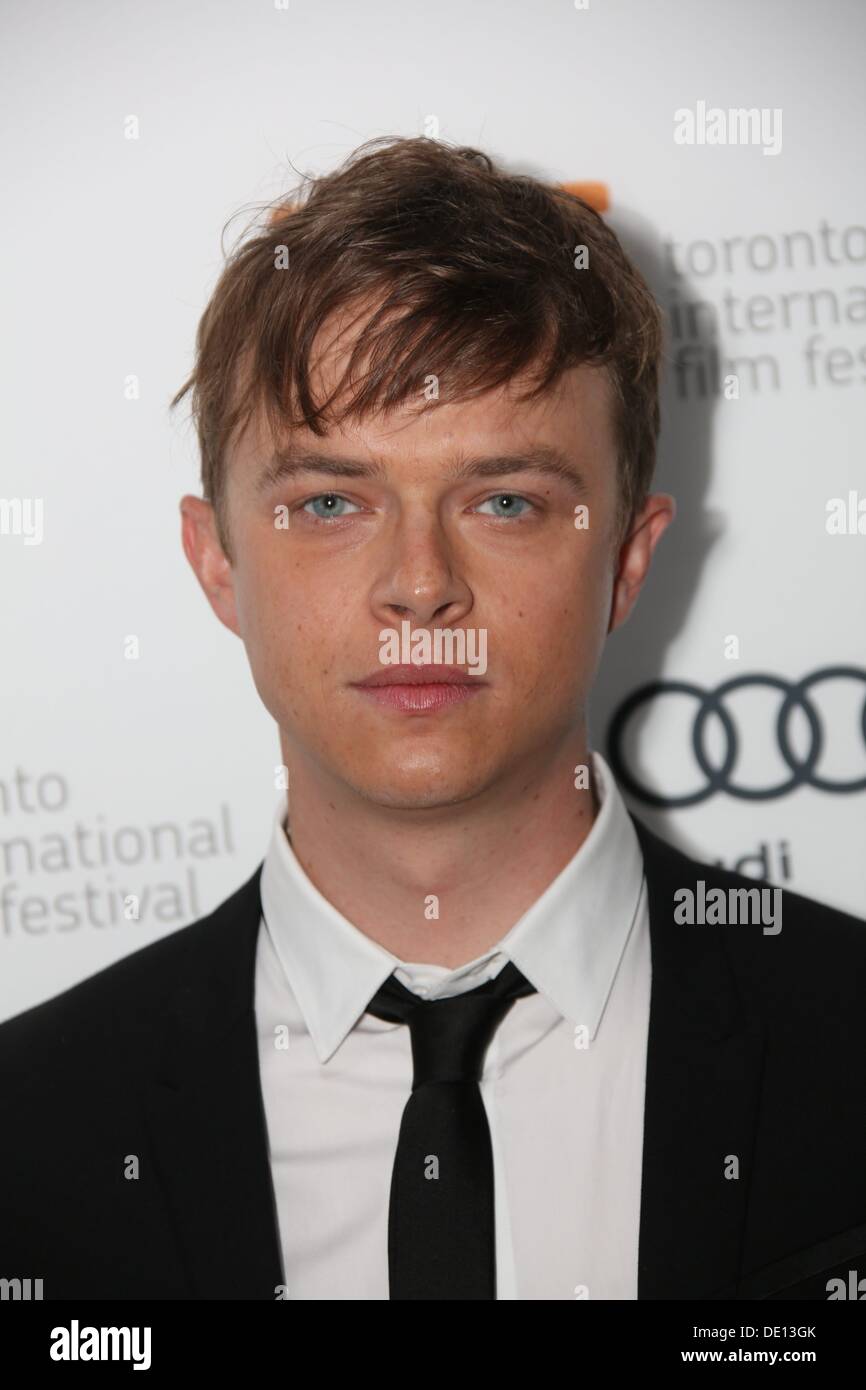 Toronto, Canada. Decimo Sep, 2013. Attore Dane DeHaan assiste la premiere di 'Metallica: attraverso il mai' durante la trentottesima annuale di Toronto International Film Festival aka formato TIFF a Scotiabank Theatre di Toronto, Canada, il 09 settembre 2013. Foto: Hubert Boesl Credito: dpa picture alliance/Alamy Live News Foto Stock