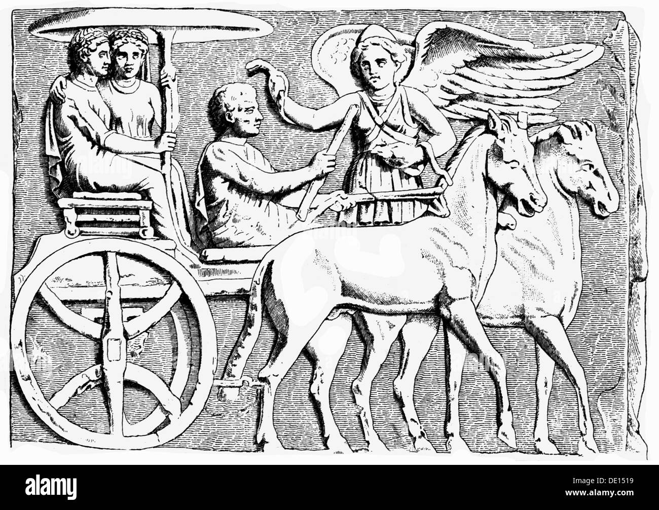 Morte,demone di morte guidando coppia al mondo sotterraneo,dopo rilievo su bara etrusca,Musignano,incisione in legno,XIX secolo,XIX secolo,mondo antico,epoche,Etruria,etruschi,grafica,ombra,ombrellone,mezza lunghezza,seduta,siede,cavallo,carrello,carrelli,cavalli,cavalli,morti,demoni,oltre-anni,demadehandieri,oltre-dic-demi,demi,demi,demi,demi-demi,demi-demi,demi-dx-dx-dx,dx-dx-dx,dx-dx-dx,dx-dx-dx,dx-dx-dx,dx-dx-dx-dx-dx,dx, Foto Stock