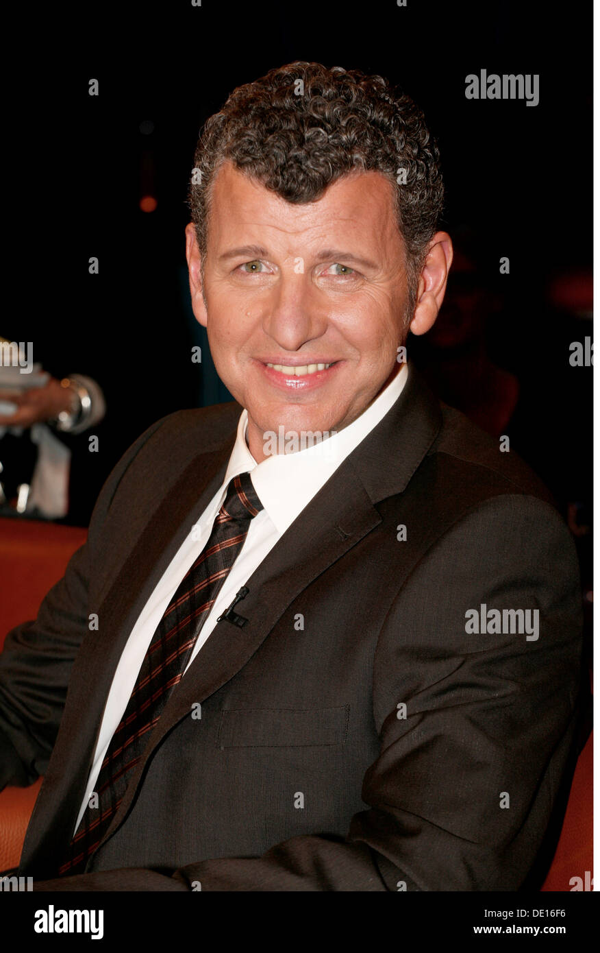 Rossi, Semino, * 29.5.1962, musicista/artista argentino austriaco (cantante), ritratto, ospite in telefax tedesco 'NDR Talk Show', Amburgo, Germania, 26.4.2013, Foto Stock