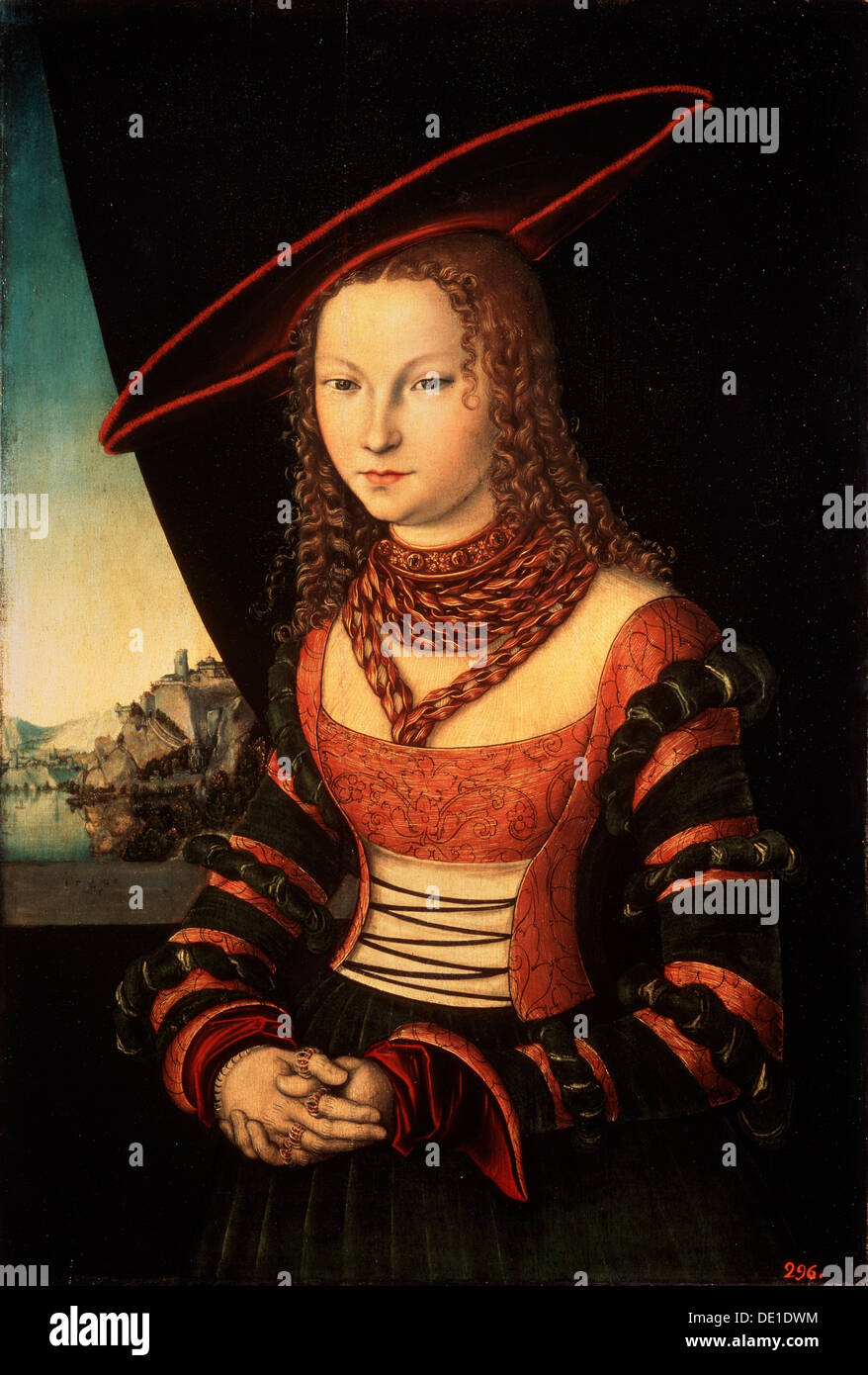 " Ritratto femminile", 1526. Foto Stock