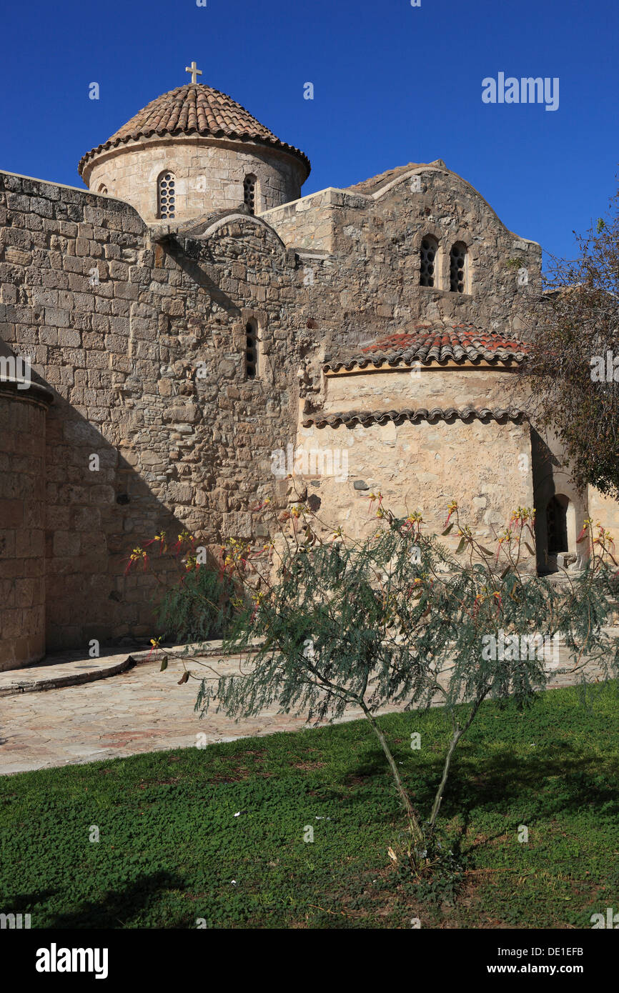 Cipro, Kiti posto, la chiesa bizantina di Panagia Angelokistos Foto Stock