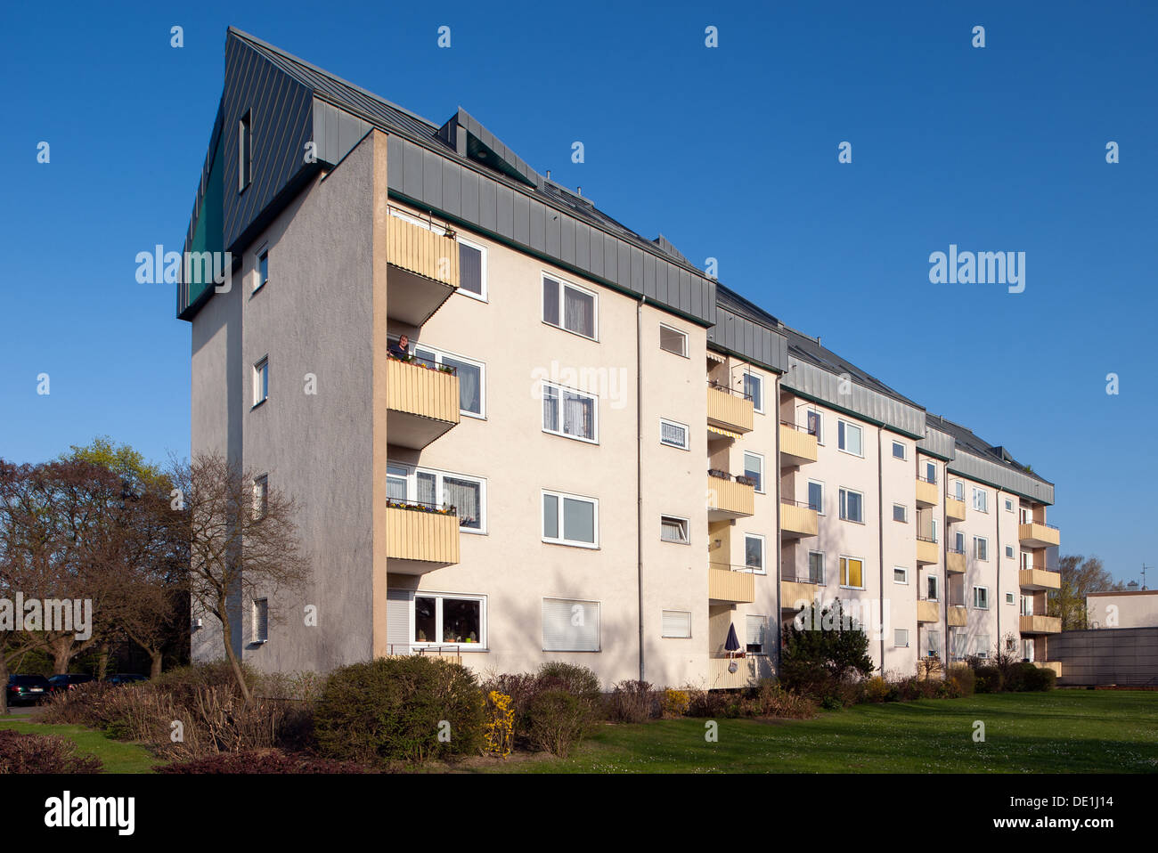 Berlino, Germania, casa appartamento a Berlino- Marie village Foto Stock