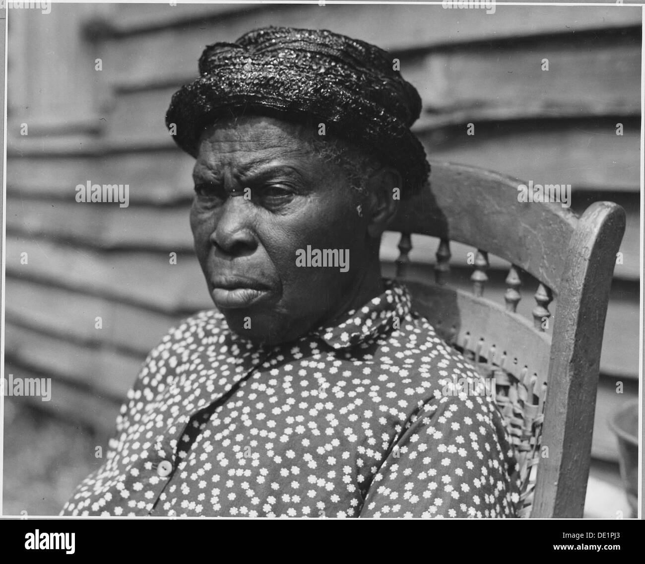 Armonia comunità, Putnam County, Georgia.... Questa vecchia donna era una schiava e apparteneva alla famiglia . . . 521368 Foto Stock