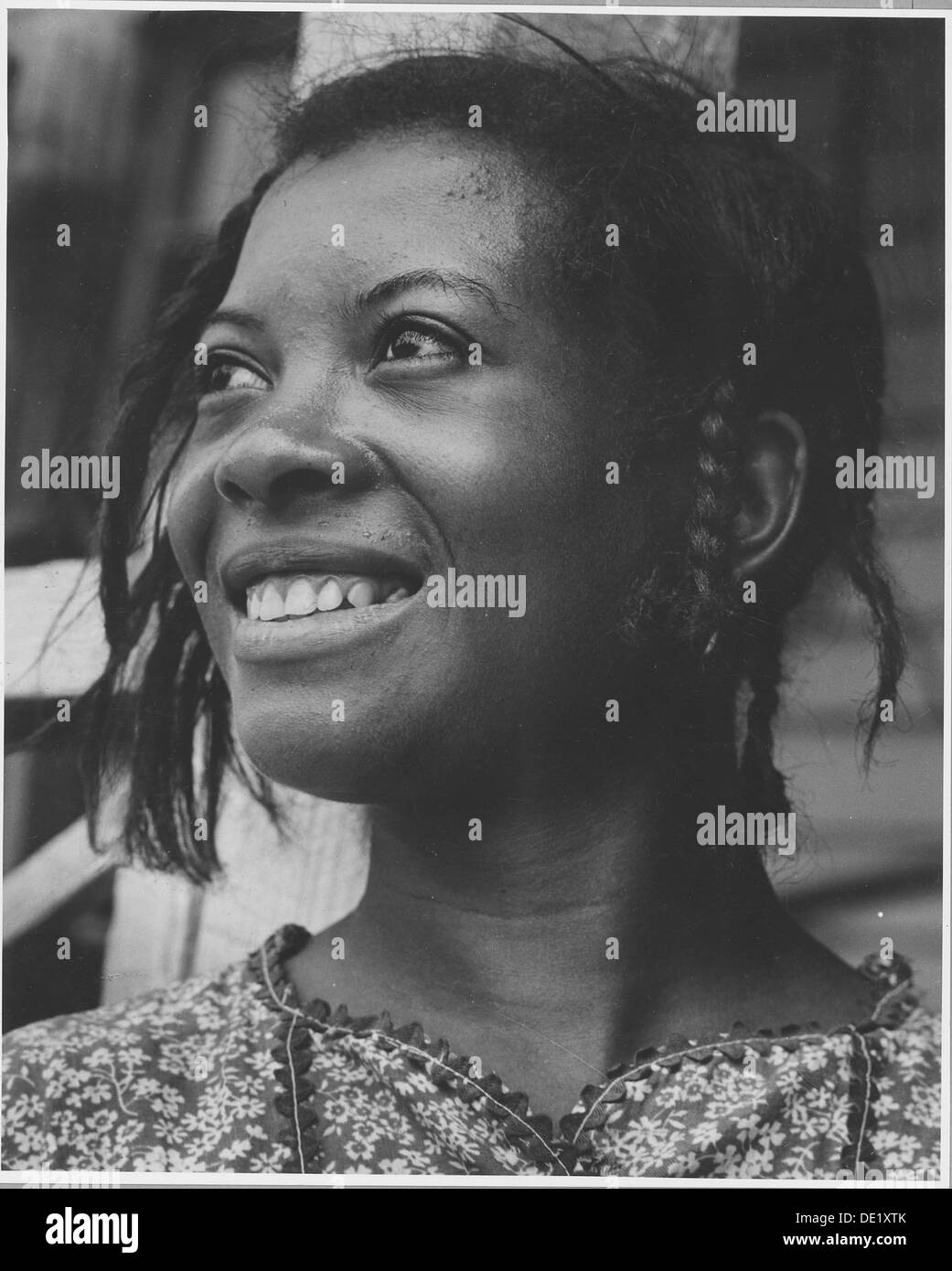 Residenti della Harmony Community nella contea di Putnam, Georgia, raffiguranti la vita quotidiana di questa comunità rurale afroamericana. Foto Stock