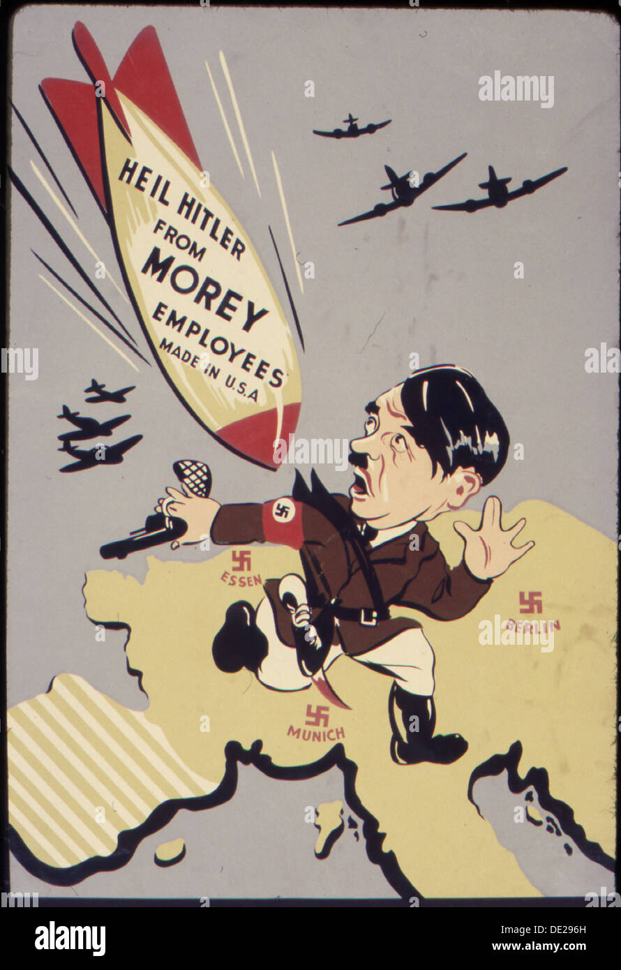 Heil Hitler da Morey dipendenti. Made in U.S.A 534886 Foto Stock