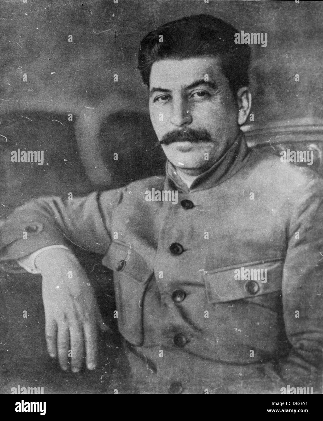 Josef Stalin, Georgiano-nato sovietico comunista rivoluzionario e leader, maggio 1923. Artista: sconosciuto Foto Stock