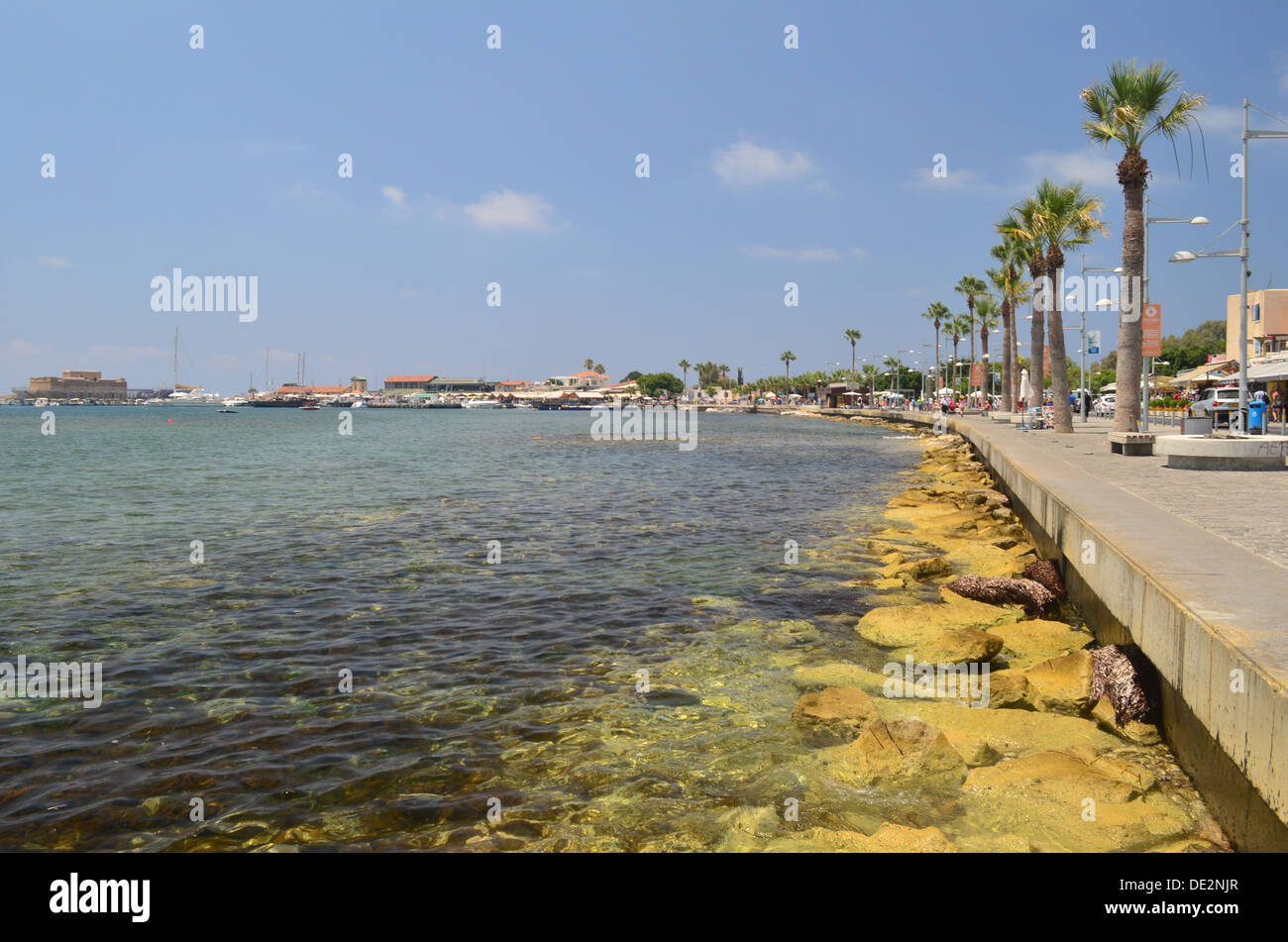 Mare in Paphos Foto Stock