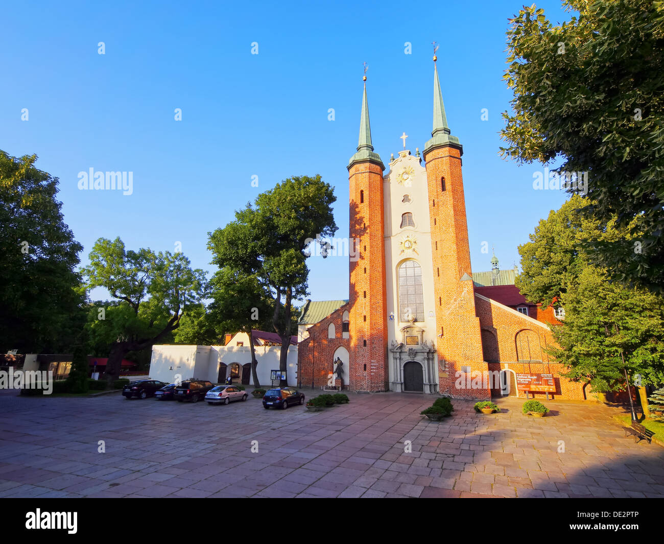 Cattedrale di Oliwa - famoso per i suoi splendidi organi in Gdansk, Polonia. Foto Stock