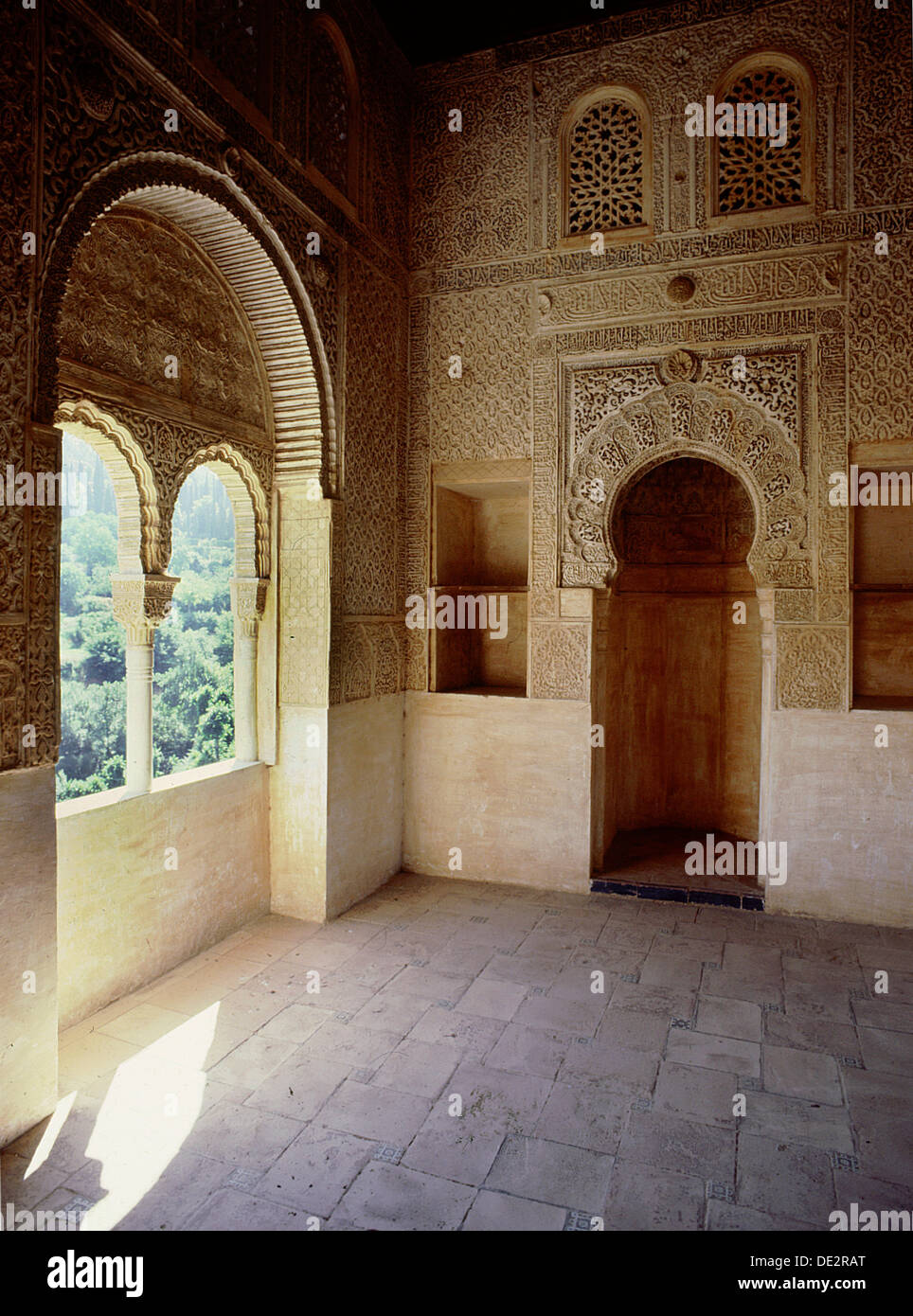 Interni - stucchi di nicchia e di windows. Foto Stock