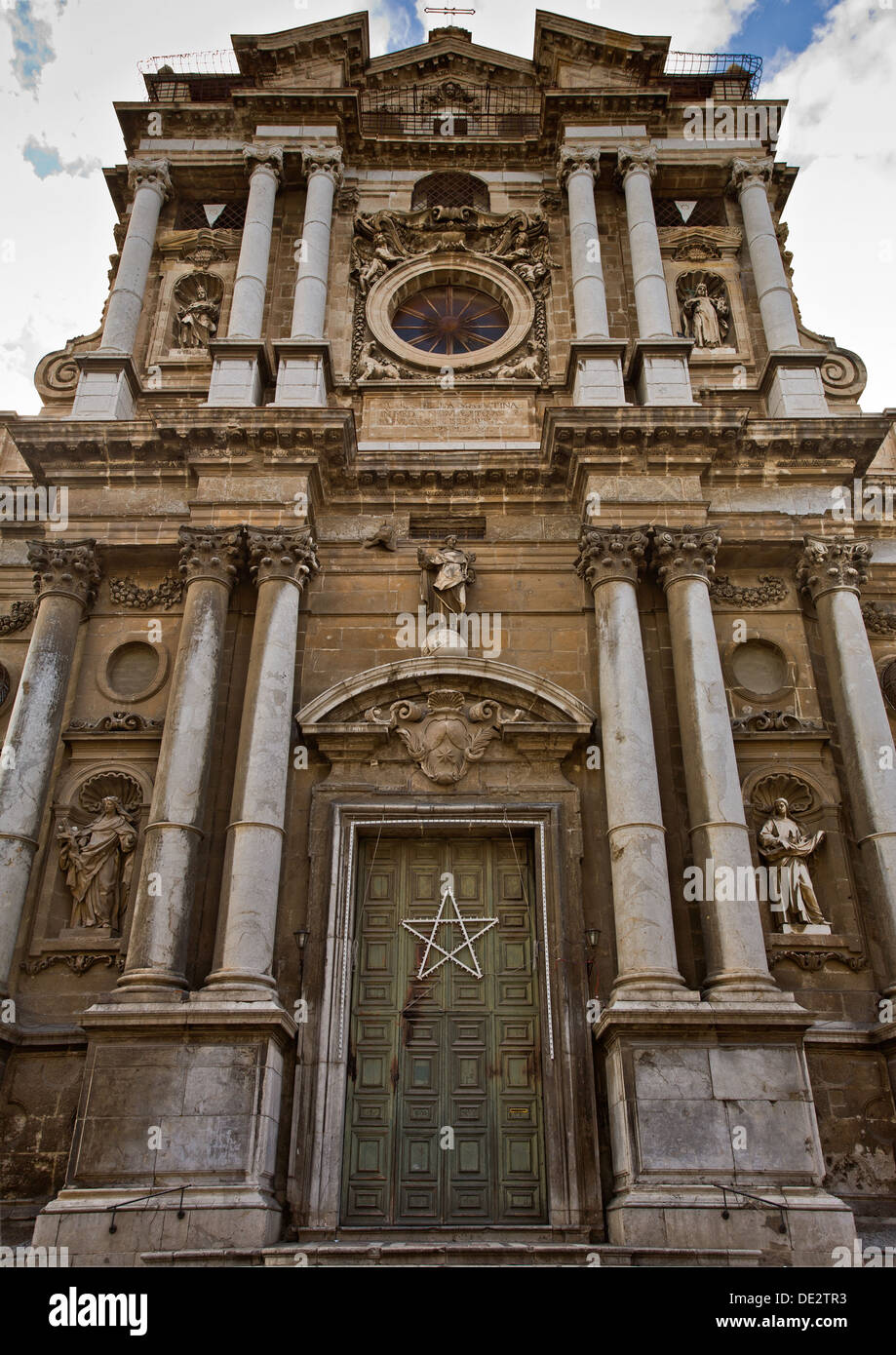 Chiesa Santa Maria della Pietà nella città di Palermo, in Sicilia. Foto Stock