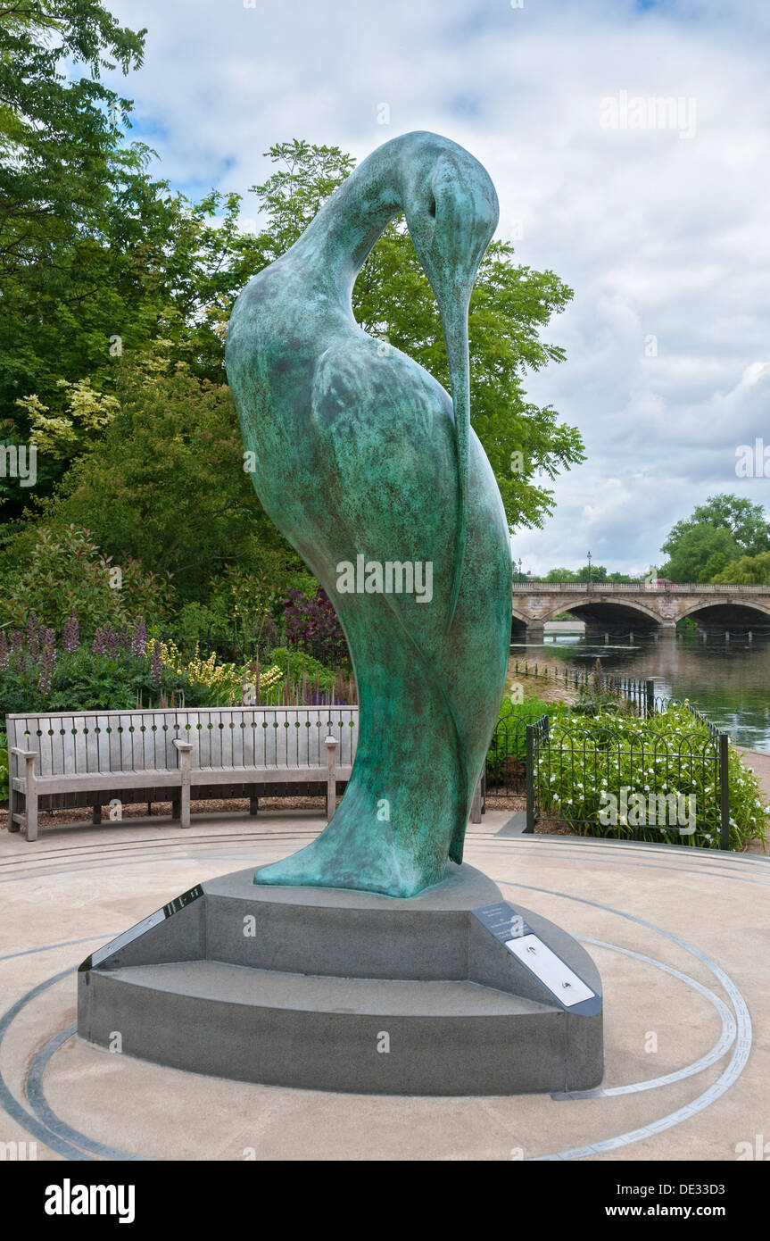 Gran Bretagna, Inghilterra, Londra, Hyde Park, Iside, scultura in bronzo Foto Stock