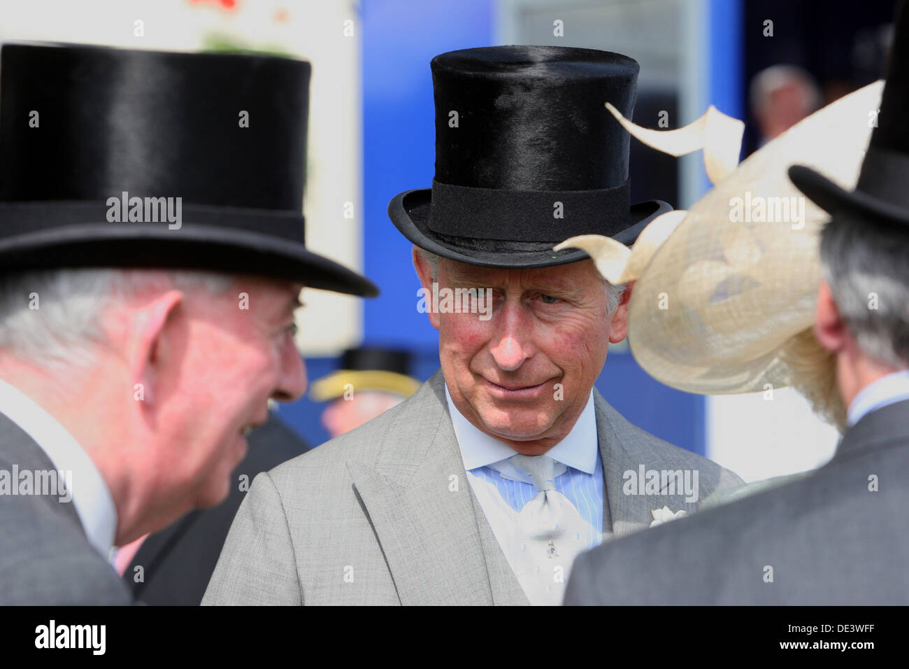 Ascot, la Gran Bretagna, il Principe Carlo di Gran Bretagna Foto Stock