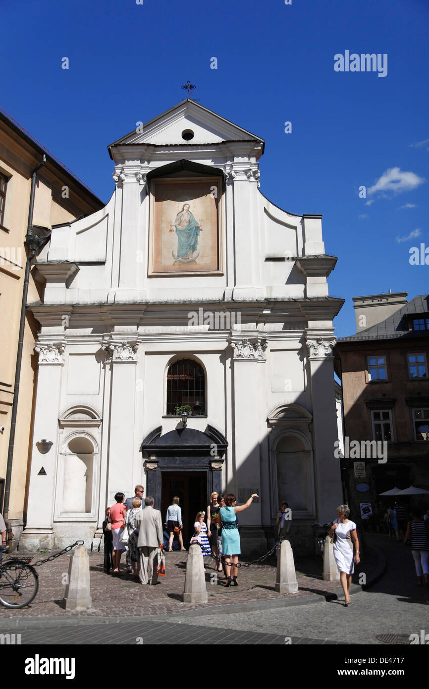 St Johns (Chiesa Johannis-Kirche), la Città Vecchia, Cracovia in Polonia Foto Stock